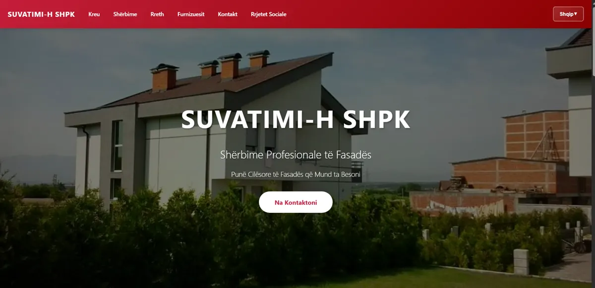 SUVATIMI-H website preview